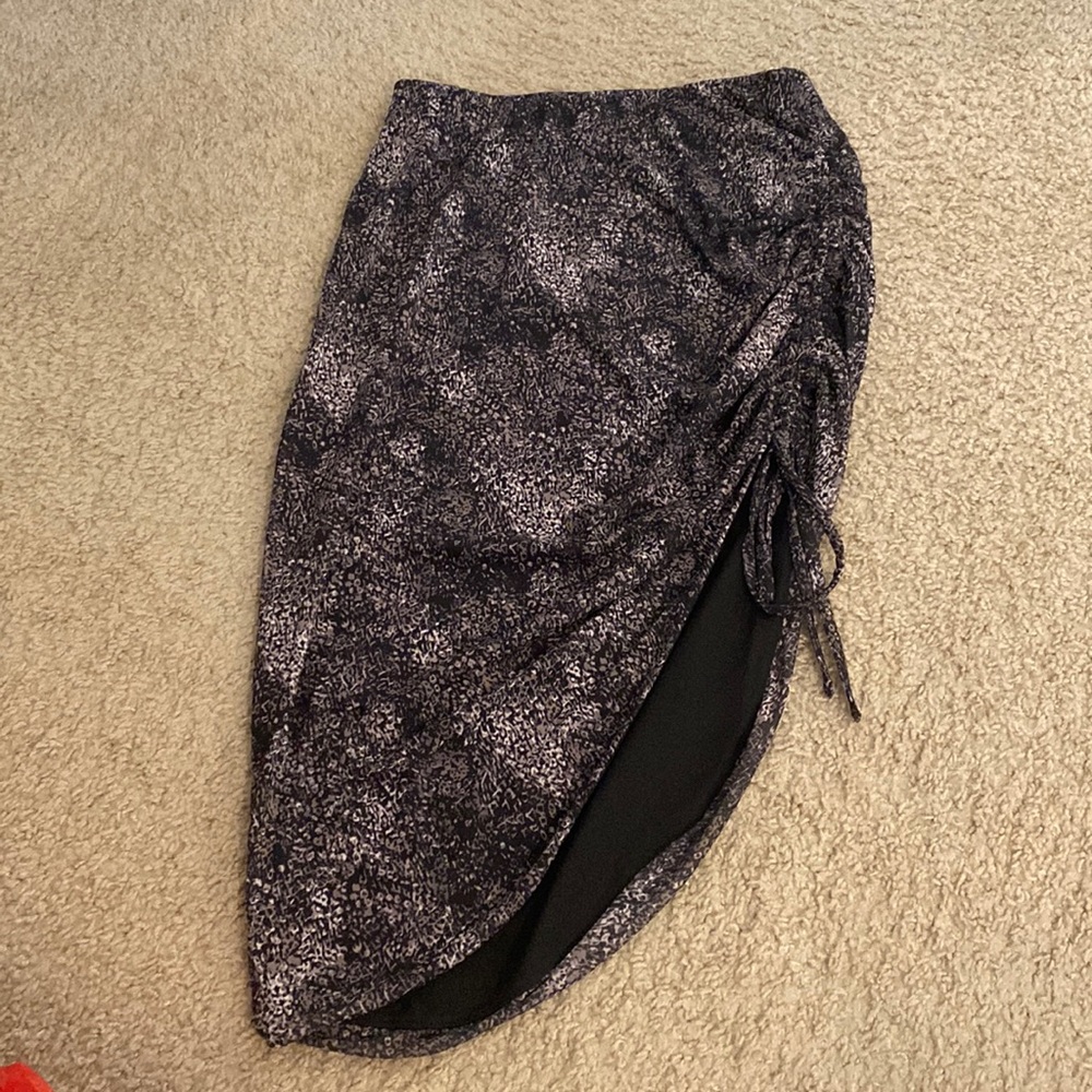 Open Edit Side Scrunch Skirt